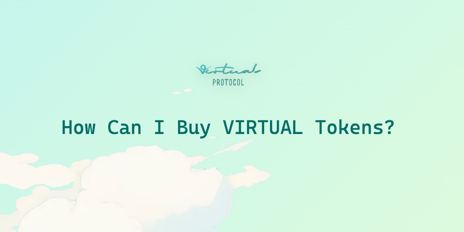 如何购买 VIRTUAL 代币？