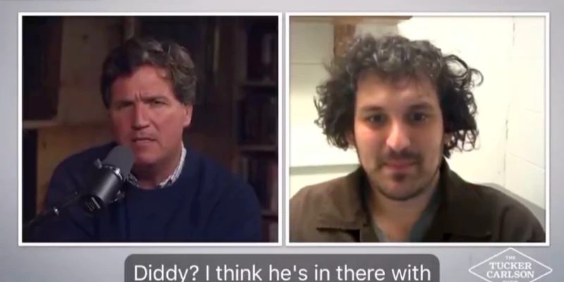 Sam Bankman-Fried Reveals Sean 'Diddy' Combs' Kindness in Prison During Tucker Carlson Interview
