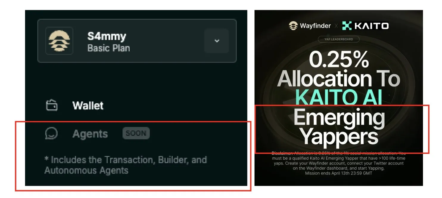 كيف يُحدث Wayfinder ثورة في التمويل اللامركزي باستخدام وكلاء الذكاء الاصطناعي و Kaito Airdrop