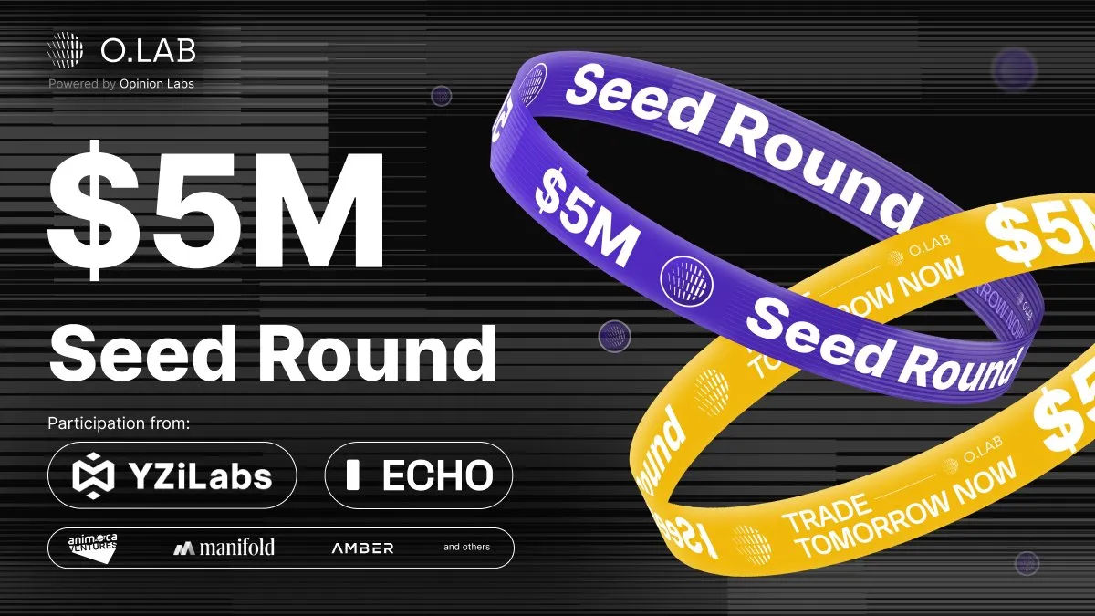 O.LAB Secures $5M Seed Funding from YZi Labs and Partners: A Boost for AI Innovation