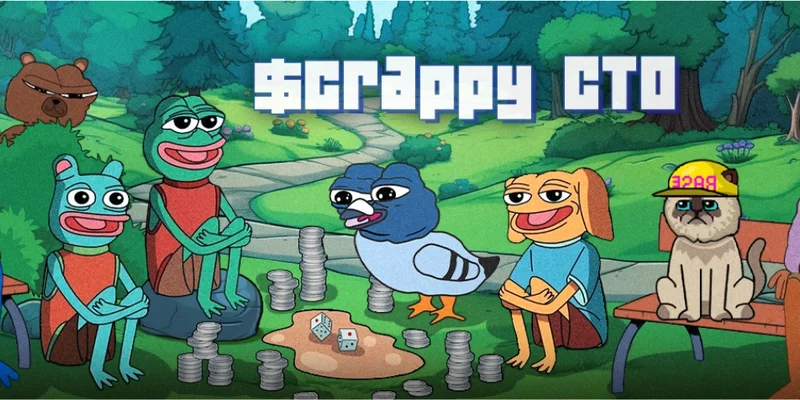 شرح توكن CRAPPY على شبكة Base: عملة ميم مع لمسة ألعاب