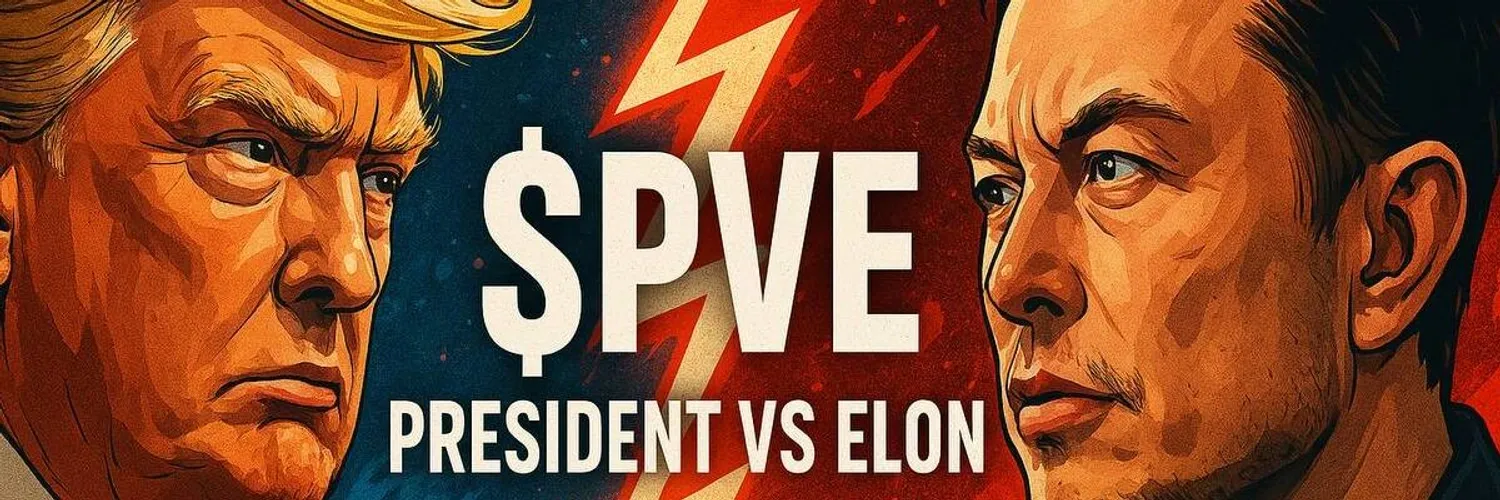 رمز PVE على سولانا: استعراض لعملة President Vs Elon الميمية