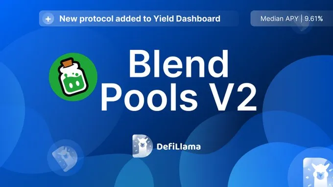Exploring Blend Pools V2 on DefiLlama's Yield Dashboard: A Deep Dive