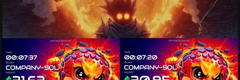 استكشاف أرباح meme coin الحارقة لـ COMPANY-SOL على DLMM