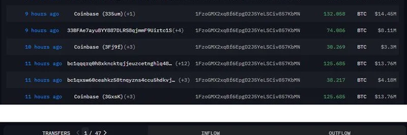 انسحابات ضخمة لـ $BTC من البورصات: ماذا تعني حركة الحيتان للعملات المشفرة