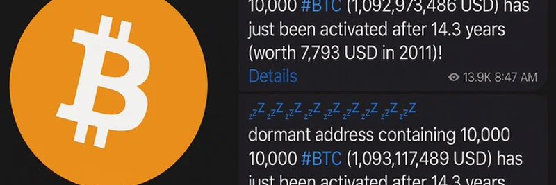 Bitcoin Wallets Activate After 14 Years: A $1 Billion Success Story
