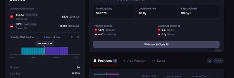 Exploring StockX Pools on Meteora AG: A New Era for Tokenized Equities