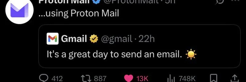 العلامات التجارية التقليدية تتفوق في الذكاء التسويقي: استكشاف Proton Mail مقابل Gmail