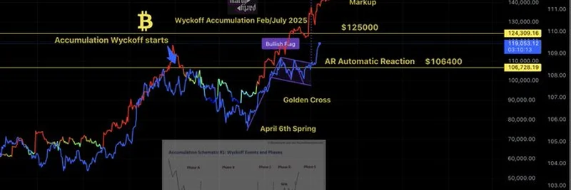 比特币 Wyckoff 累积阶段 E 2025 年 7 月：对投资者意味着什么