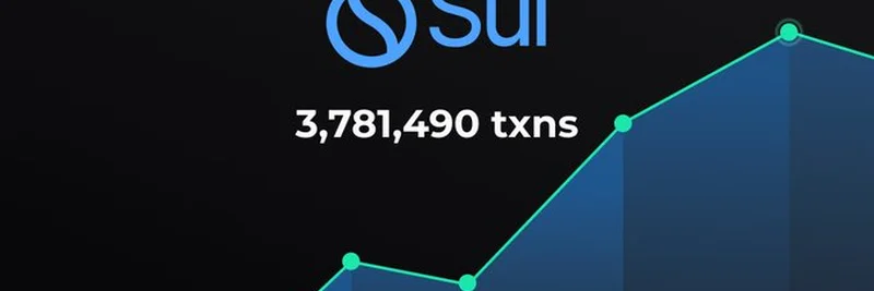 Sui Networkが378万件の取引で30日間の新記録達成：ブロックチェーン愛好家にとっての意味とは