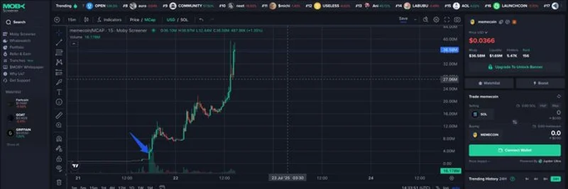 在200万美元市值时发现$MEMECOIN早期趋势：深入解析