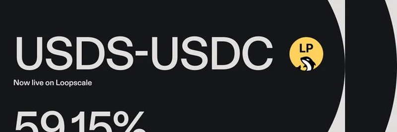 Loopscale, 59.15% APY의 USDS-USDC LP 출시: 스테이블코인 수익 농업의 혁신