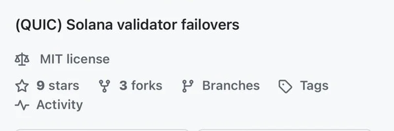 Solana Validator Failover Tool Revolutionizes Network Uptime with Open-Source QUIC Innovation