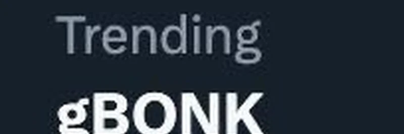 gBONK: The Latest Meme Coin Trend Taking Over X in 2025