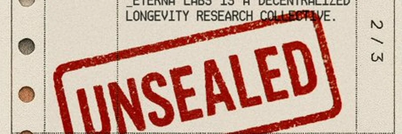 Unveiling Eterna Labs: Decentralized Longevity Research on Blockchain