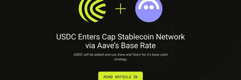 USDC, Aave 기본 금리를 통해 Cap Stablecoin 네트워크에 합류: 알아야 할 핵심 내용