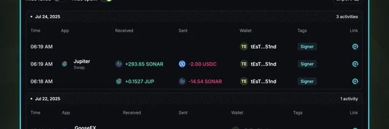 Exploring Jupiter Portfolio's Underrated Activity Feature: A Game-Changer for DeFi Enthusiasts
