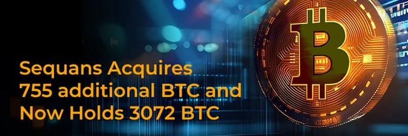 Sequans Acquires 755 Additional BTC: Now Holds 3072 Bitcoin in Treasury