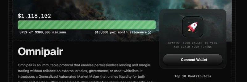 Omnipair Successful Futarchy ICO: A New Era for Decentralized Trading