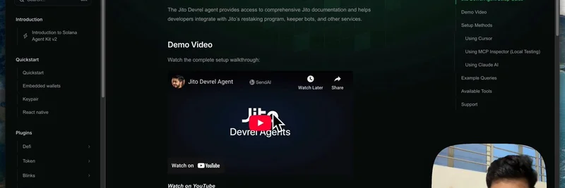 Jito DevRel Agent 发布：用 AI 革新开发者支持
