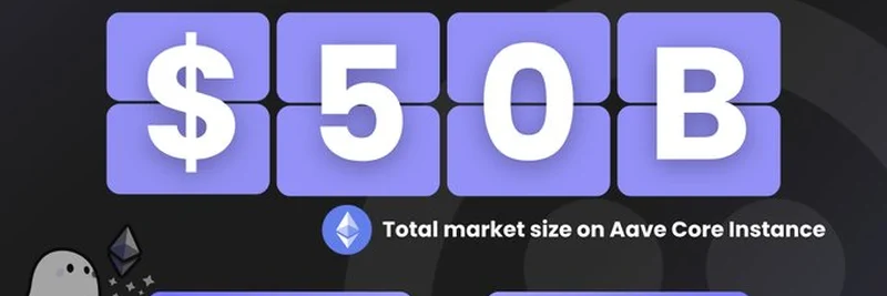 Aave Core, 이더리움 10주년 맞아 500억 달러 시장 규모 돌파: DeFi의 중요한 이정표