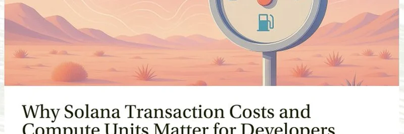 Why Solana Transaction Costs and Compute Units Matter for Developers in 2025