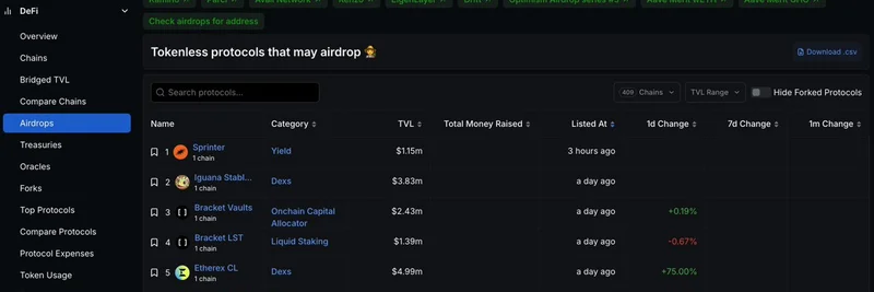 DefiLlama's Airdrop Tool: A Game-Changer for Crypto Enthusiasts