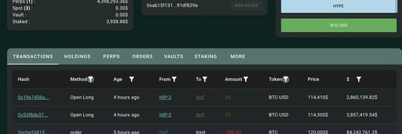 クジラ0xab15、8600万ドル相当のBTCロングポジションを追加、目標は12万ドル：暗号資産市場への影響とは