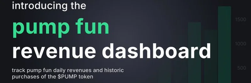 Pump.fun 수익 대시보드 공개: $PUMP 토큰 구매 실시간 분석