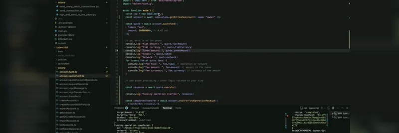 Coinbase Developer Platform로 솔라나 지갑 자금 조달 간소화하기