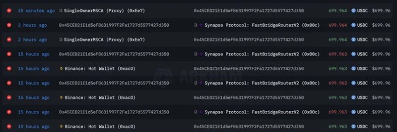 Binance USDC Transactions Raise Eyebrows: Marty Party Reveals Potential Manipulation