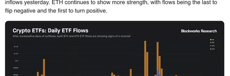2025년 8월 BTC 및 ETH ETF 자금 흐름 동향 분석: 시장을 움직이는 원인은?