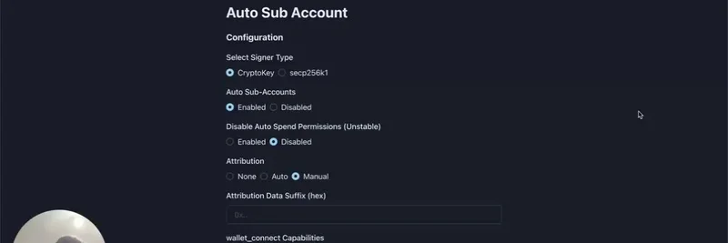 Base Account SDK 推出子账户自动花费权限功能