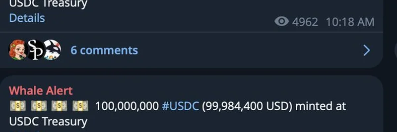 Circle 在以太坊上铸造 2 亿美元 USDC：对加密货币的意义