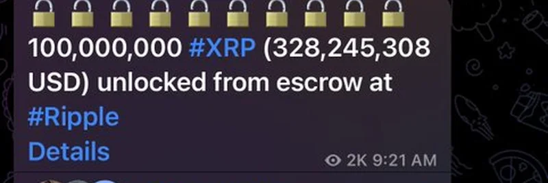 リップルがエスクローから10億XRPを解放：暗号投資家にとっての意味とは