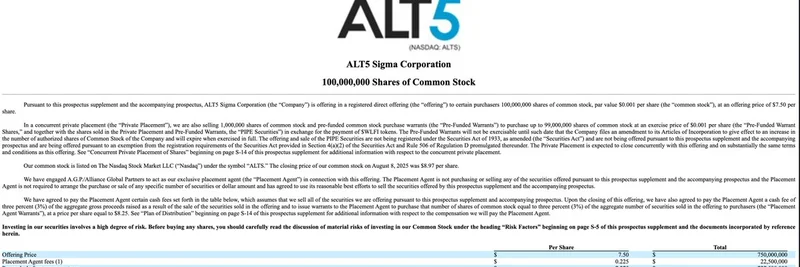 ALT5 Sigma Raises $1.5 Billion to Build WLFI Crypto Treasury: A New Era for Blockchain Payments?