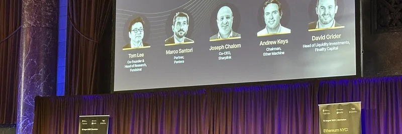 이더리움 NYC 디지털 자산 국고 패널: ETH 채택 인사이트와 BMNR 밈 토큰 화제