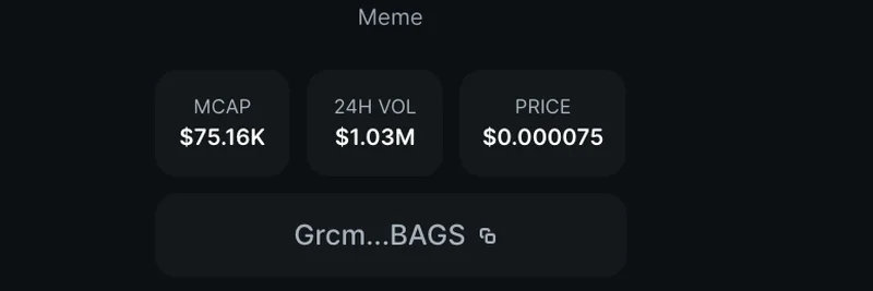 BagsApp Scam Alert: Spoofed Creators Faking Leg > ***- Bags.fm is likely the site for launching and trading memecoins, based on recent findings.*** it Accounts Like 9GAG