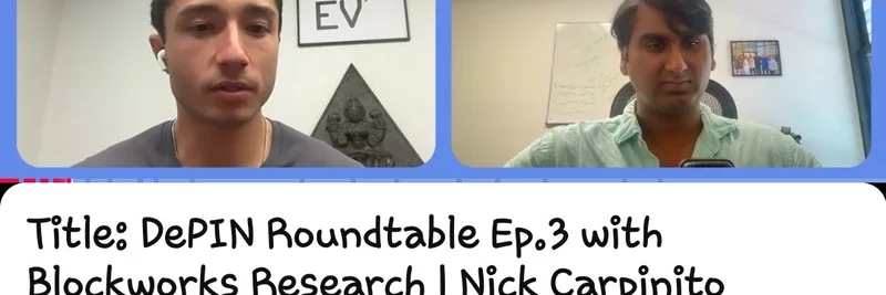 DePIN Roundtable Episode 3: Insights on Deflationary Tokens, Hardware Launches, and Crypto Hiring