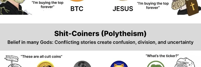 Crypto Twitterの論争：ミームコイン時代にビットコインとイーサリアムを持ち続けるのは『愚か』か？