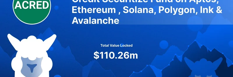 DeFi LlamaがApollo Diversified Credit Securitize Fundを追跡開始：主要ブロックチェーンでRWA利回りを解放