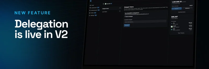 Realms DAO Launches Delegation in V2: Empowering Solana Meme Token Governance