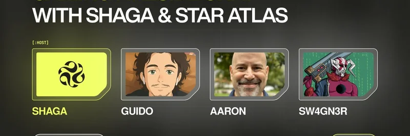 Shaga and Star Atlas Fireside Chat: Diving into Neural Game Codec and Blockchain Gaming Innovations