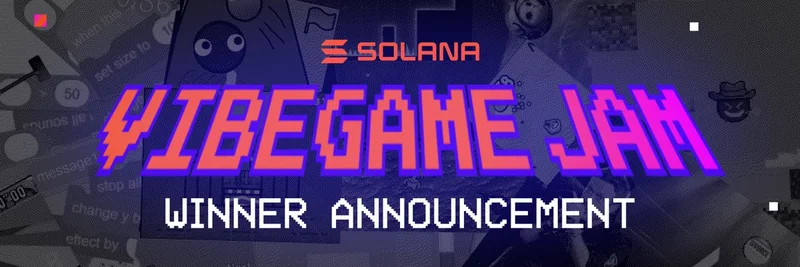 VibeGame Jam on Solana: Winners Announced with Over $8K in Prizes and Meme-Inspired Games