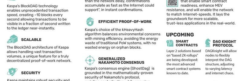 Kaspa Blockchain One-Pager: Discover the Fastest Layer-1 Revolutionizing Crypto