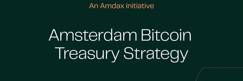 Amdax, 암스테르담 비트코인 재무 전략 출시: 비트코인 공급의 1% 목표