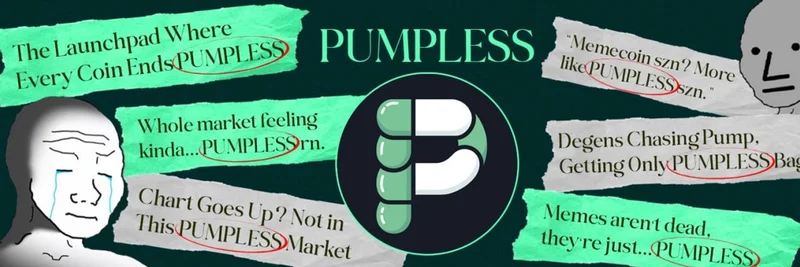Solana上のPUMPLESSトークン：ミームコイン概要、マーケットデータ、リスク、取引方法