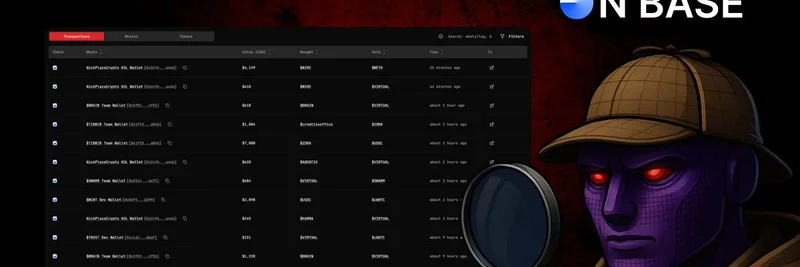 Neurobro ($BRO)、NeurodexでWhale Alertsを大幅強化：インサイダーウォレットをリアルタイム追跡