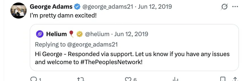 George Adams' Epic Helium Journey: From 2019 Hype to Calling $HNT the Most Underrated Crypto Gem in 2025