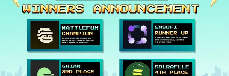 Solana Mobile Hackathon Vietnam Winners Announced: MattleFun Takes Champion Spot